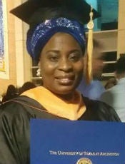 UTA graduate Kudira Sunmonu.