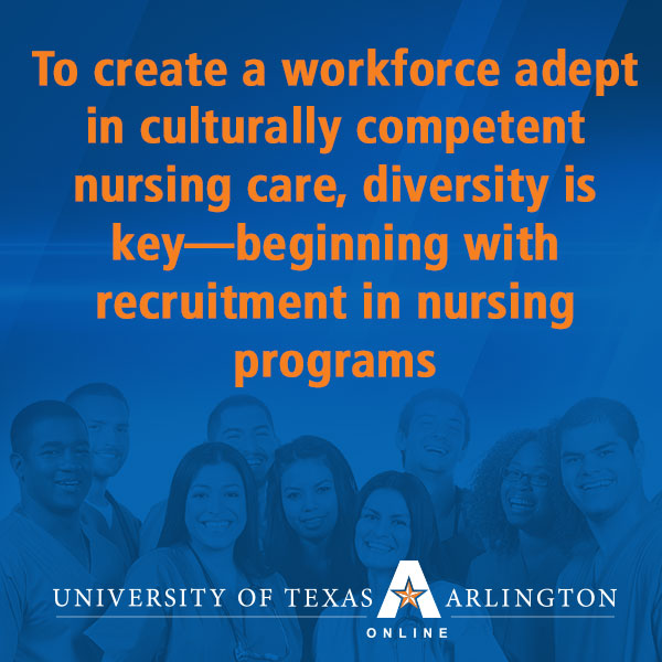 Diversity in nursing can help produce culturally competent care